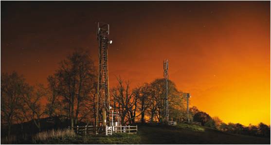 Calls are down, one mast will do